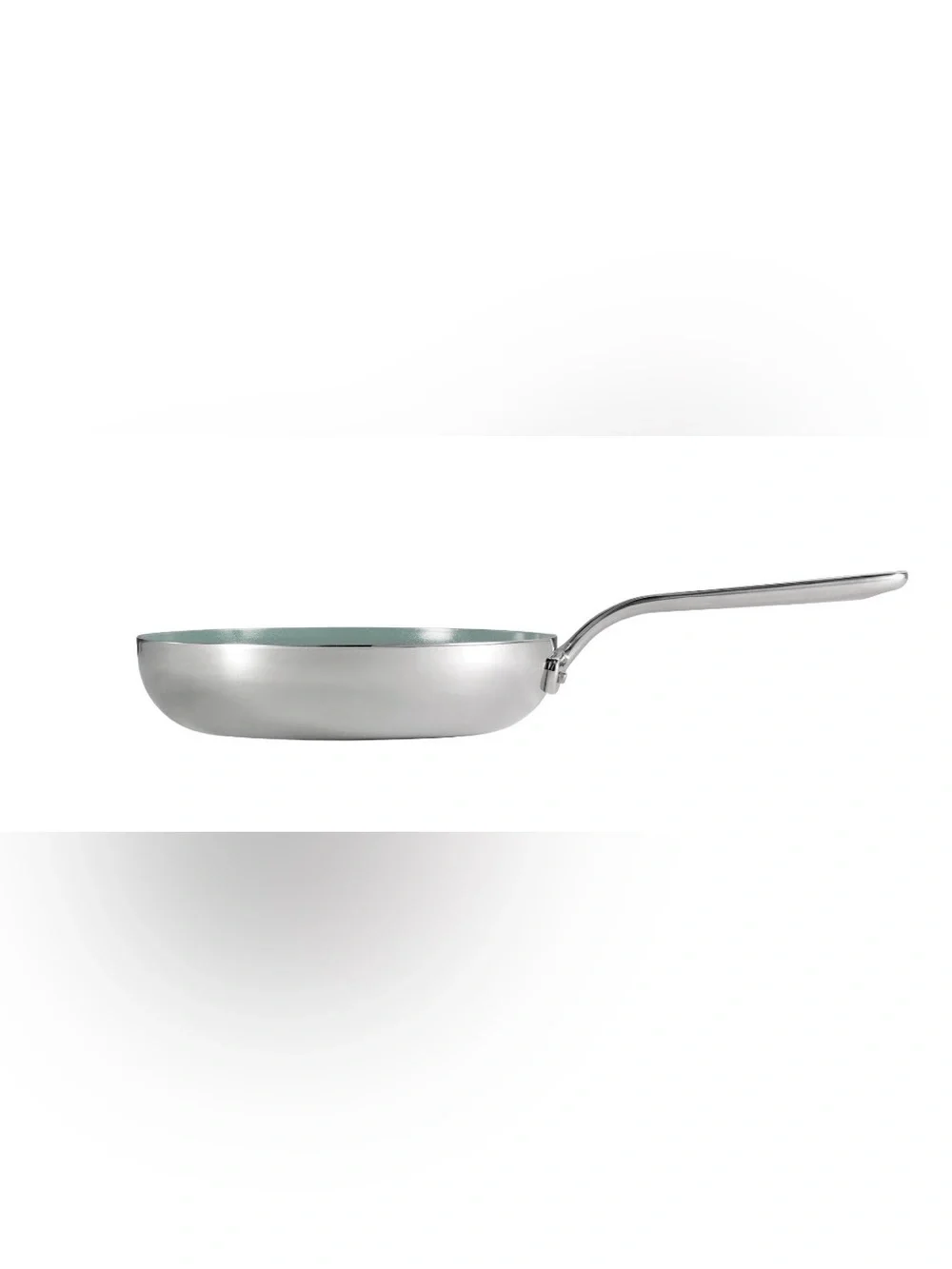 (Ew) Tramontina tri ply clad stainless steel ceramic nonstick frying pan